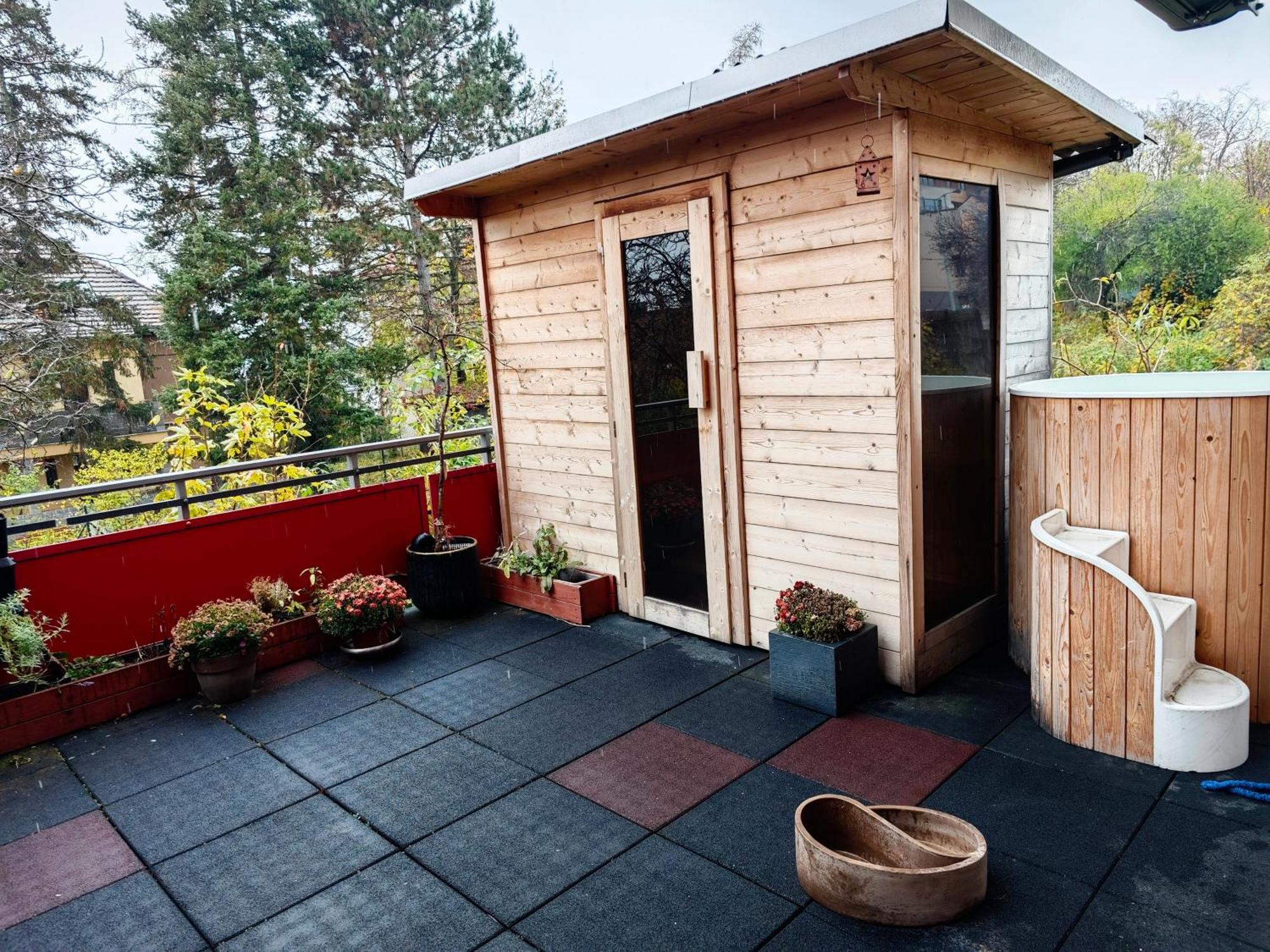 Sauna Zenklova 1, 4 Rooms, Terase, Garden, Sauna * Prague